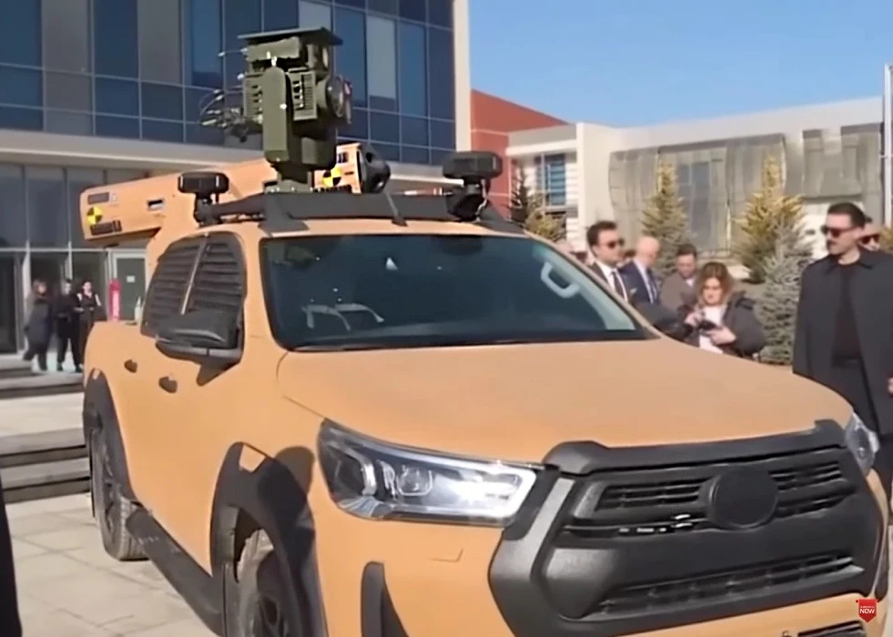 Türkiye's Roketsan Cirit missile integrates into pickups