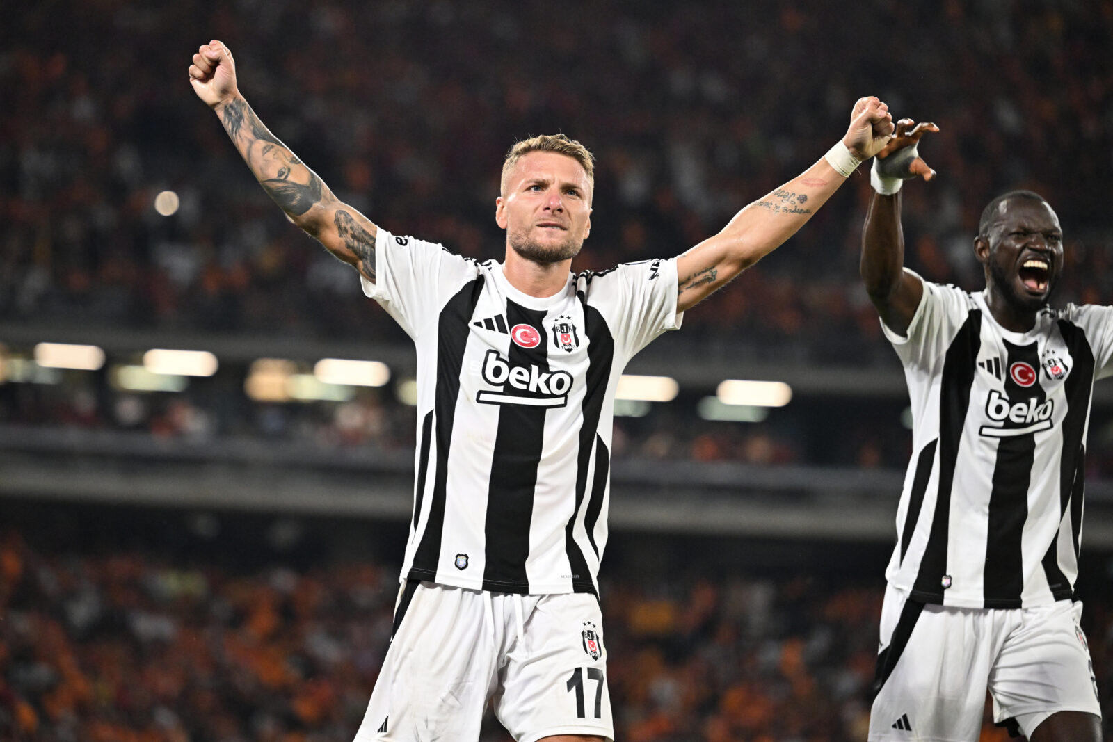 Besiktas' Ciro Immobile shines with 8 goals in 8 matches