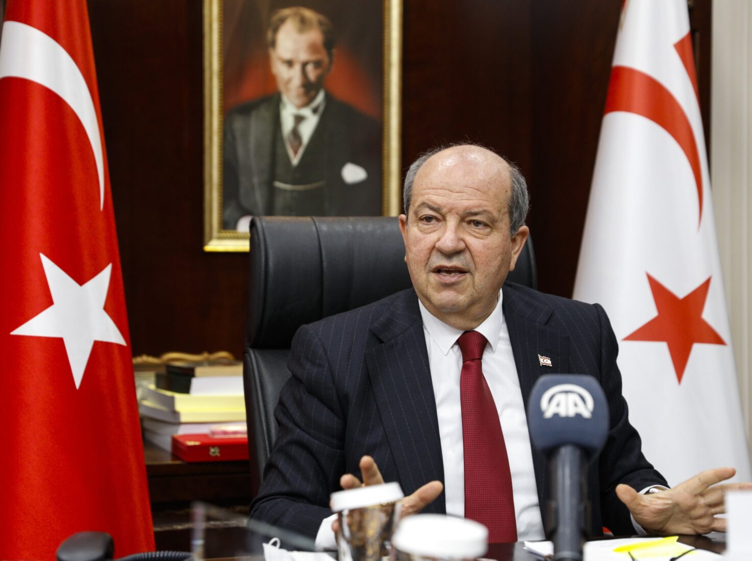No tolerance for anti-Türkiye sentiment on the island: Turkish Cyprus President Tatar
