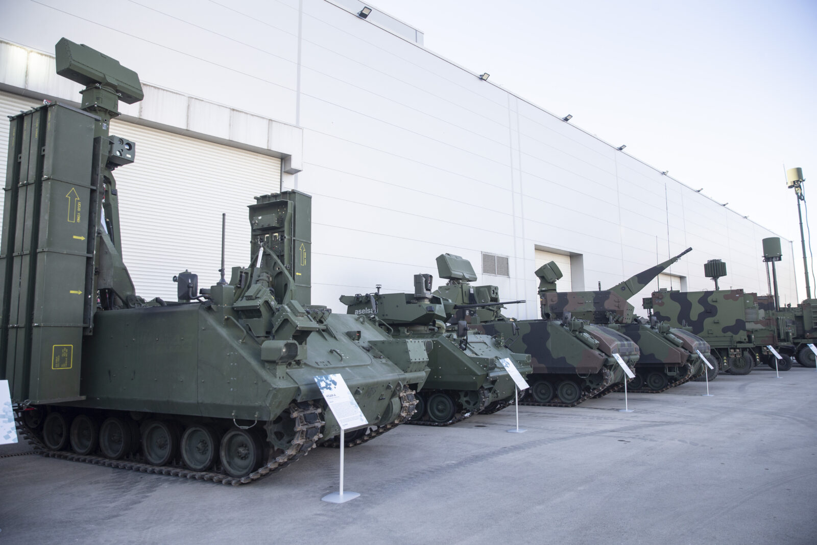 Aselsan's Korkut air defense system integrated into UAE's Wahash 8x8 armored vehicle