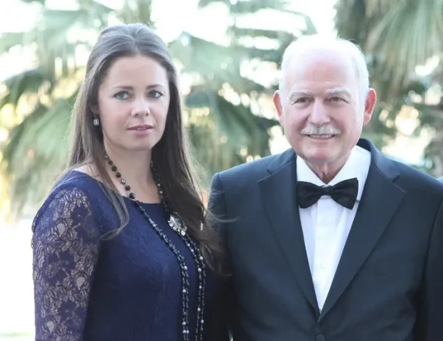 A photo of Ayse Gulnev Osmanoglu and her father, Prince Osman Selaheddin Osmanoglu. (Photo via Ayse Gulnev Osmanoglu