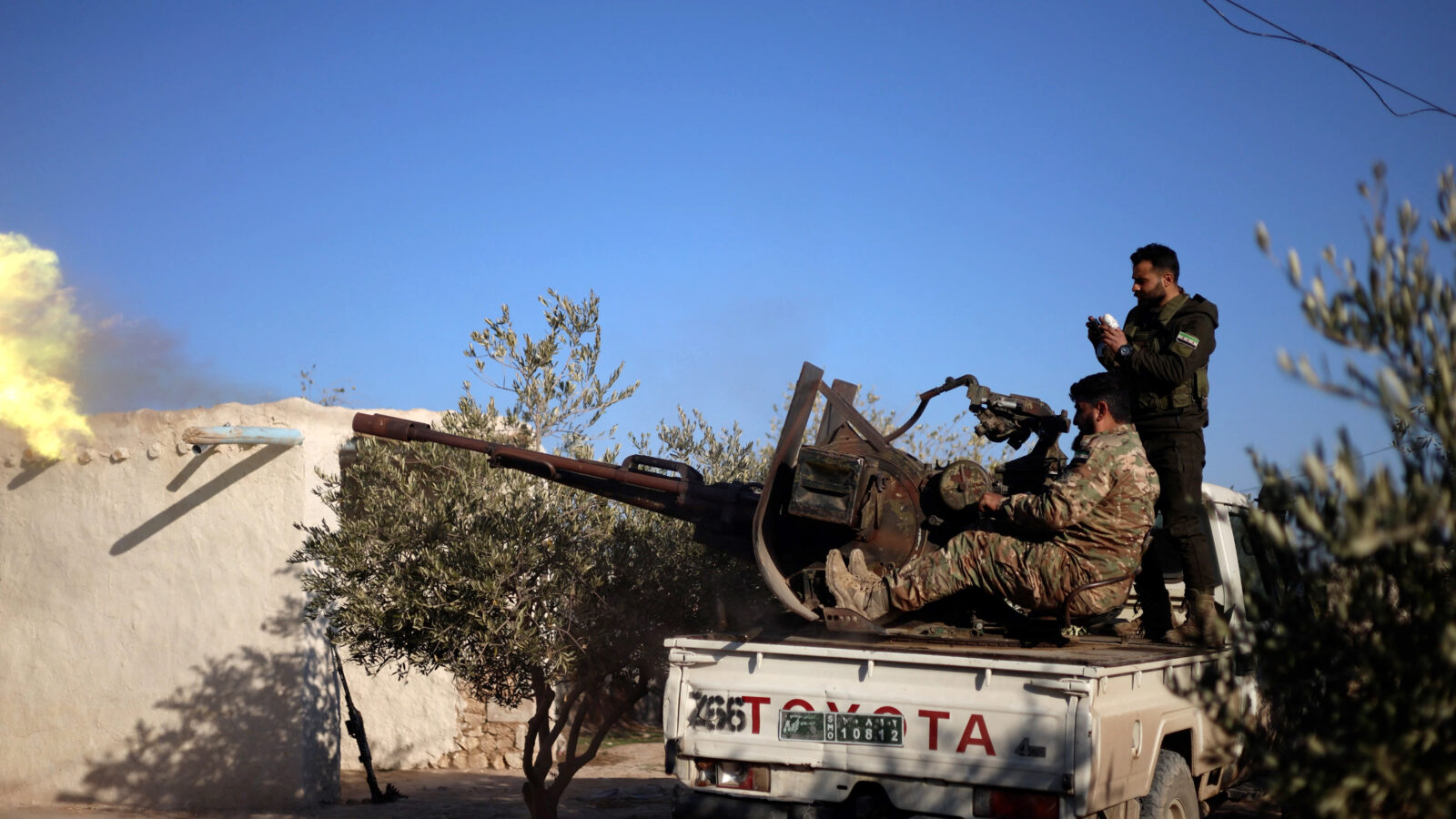 Syrian National Army forces 
