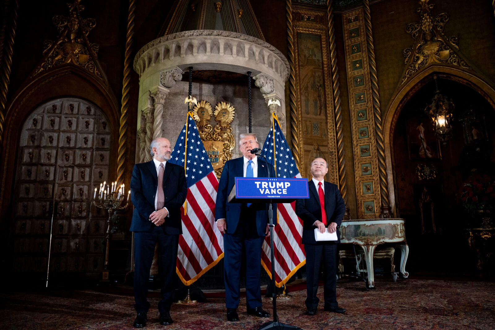 Trump hails SoftBank's $100B US investment, promising 100K jobs
