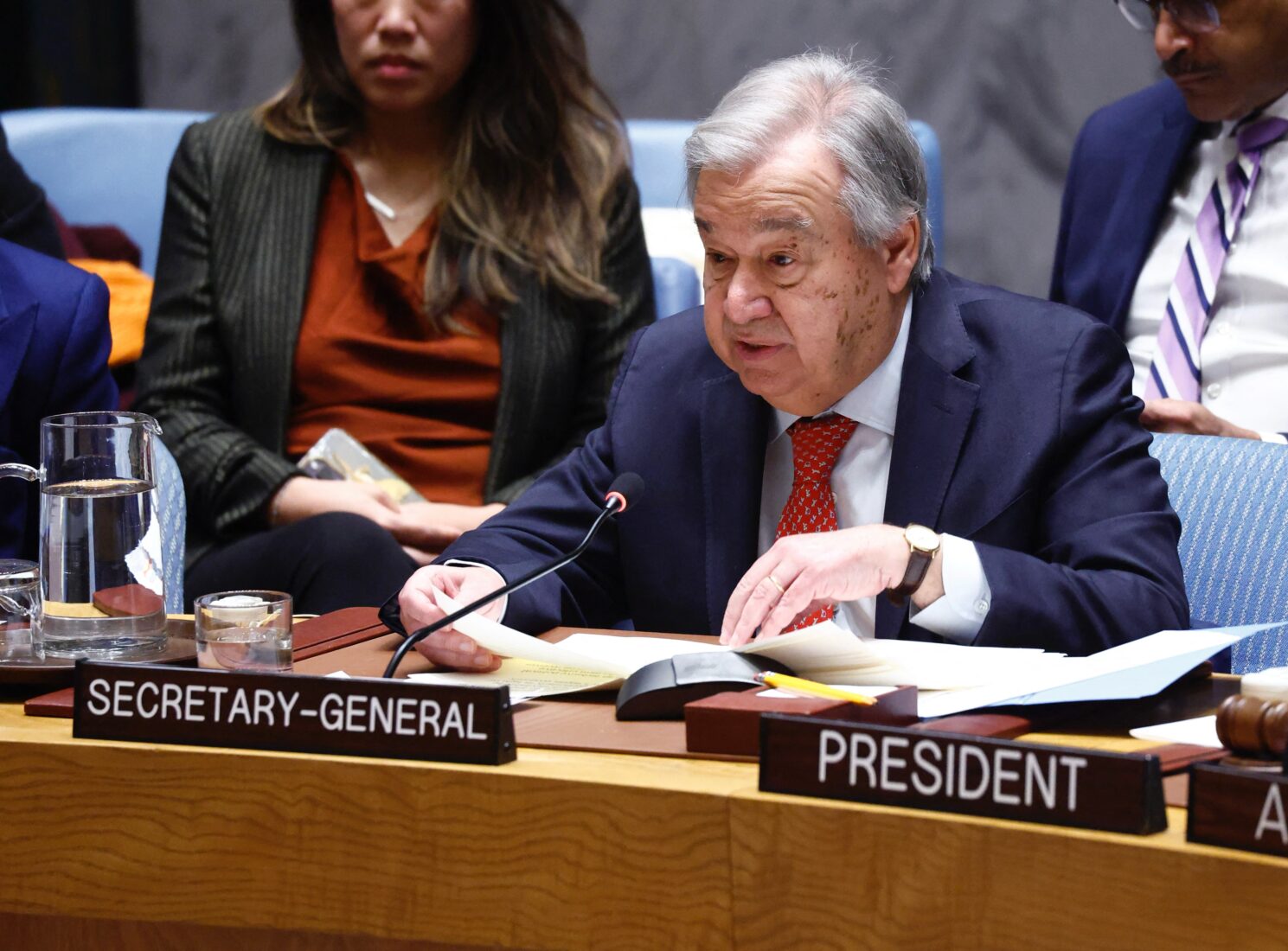 UN chief urges Hamas to proceed with planned hostage releases