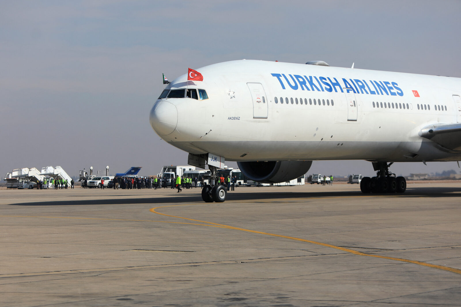 Syria bars Turkish carrier AJet's inaugural flight to Damascus, seeks parity