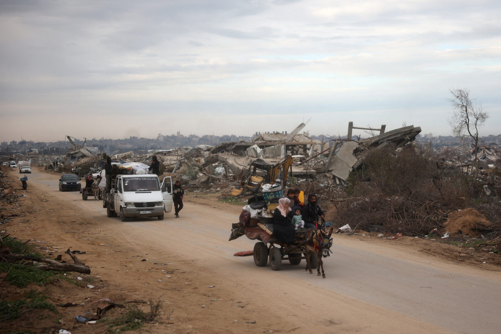 Israel pulls troops from Gaza belt amid cease-fire uncertainty