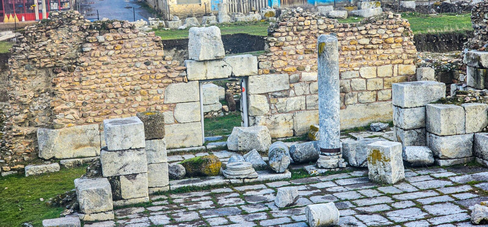 The ancient ruins of Sebastapolis, a site where gladiators once fought, in Tokat