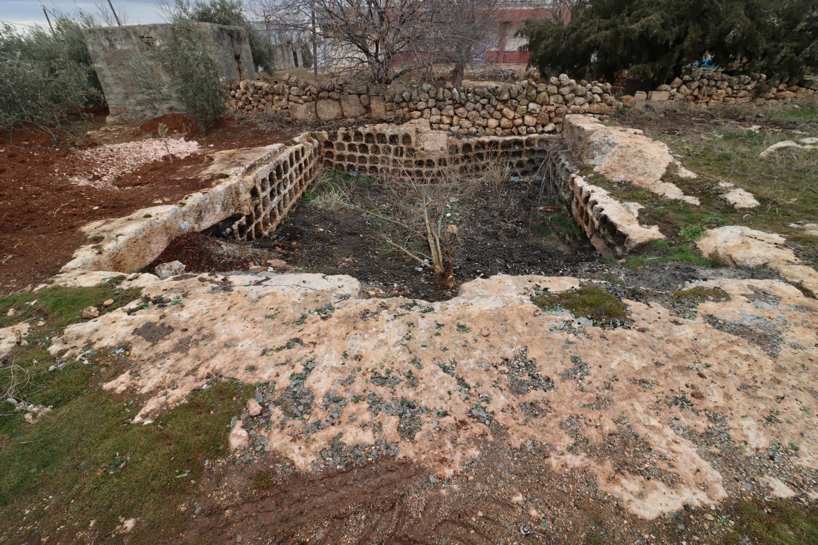 Roman-period columbarium structures in Sanliurfa