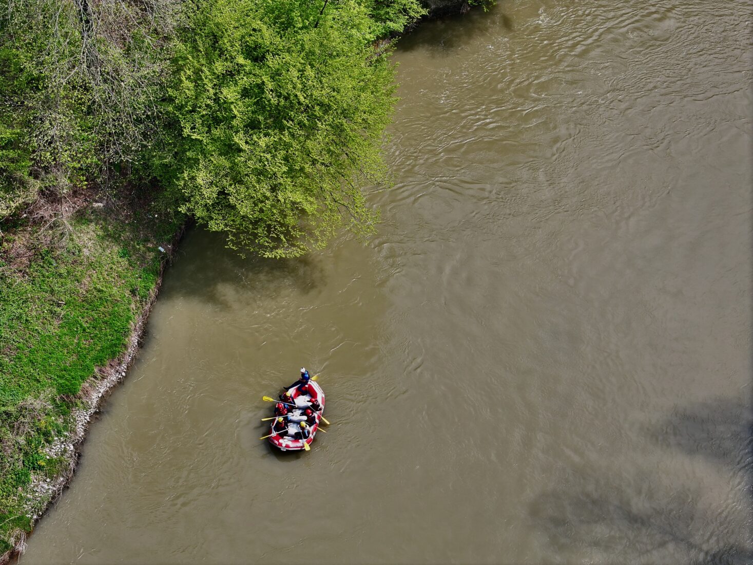 Rafting in Melen Stream