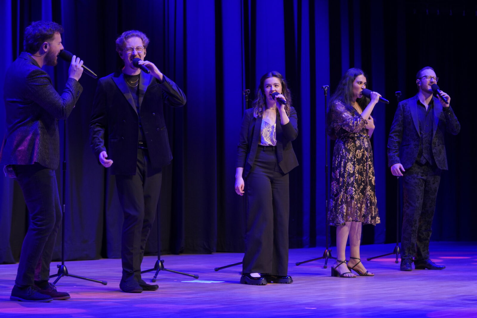 5 Grammy award-winning The Swingles gave a concert in Istanbul