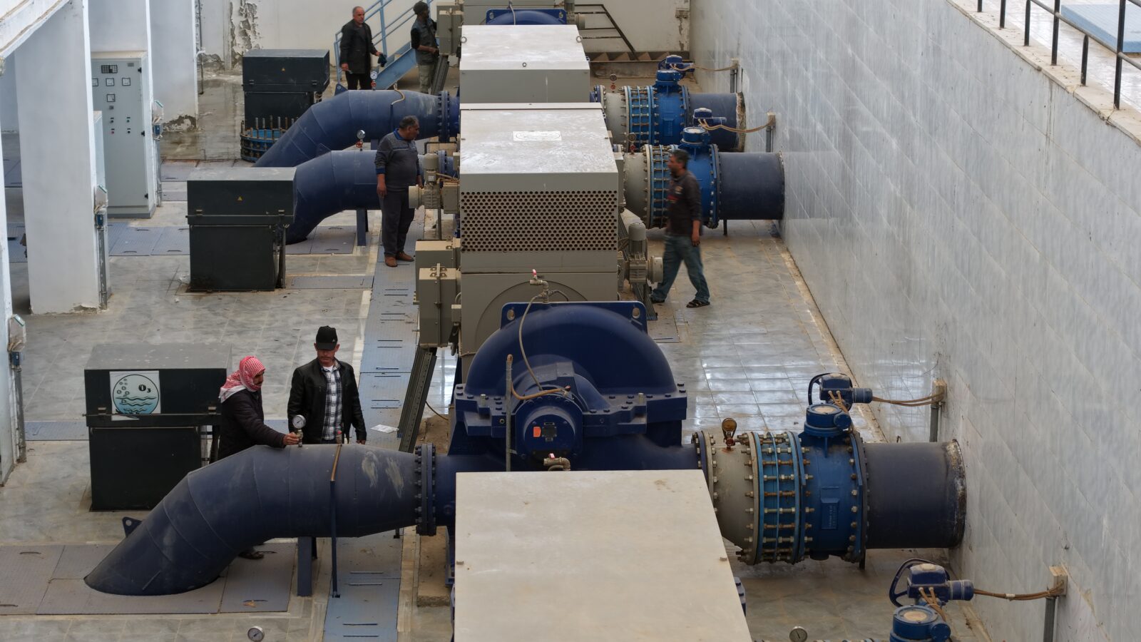 Aleppo water station restored after PKK/YPG attack to supply 3M people