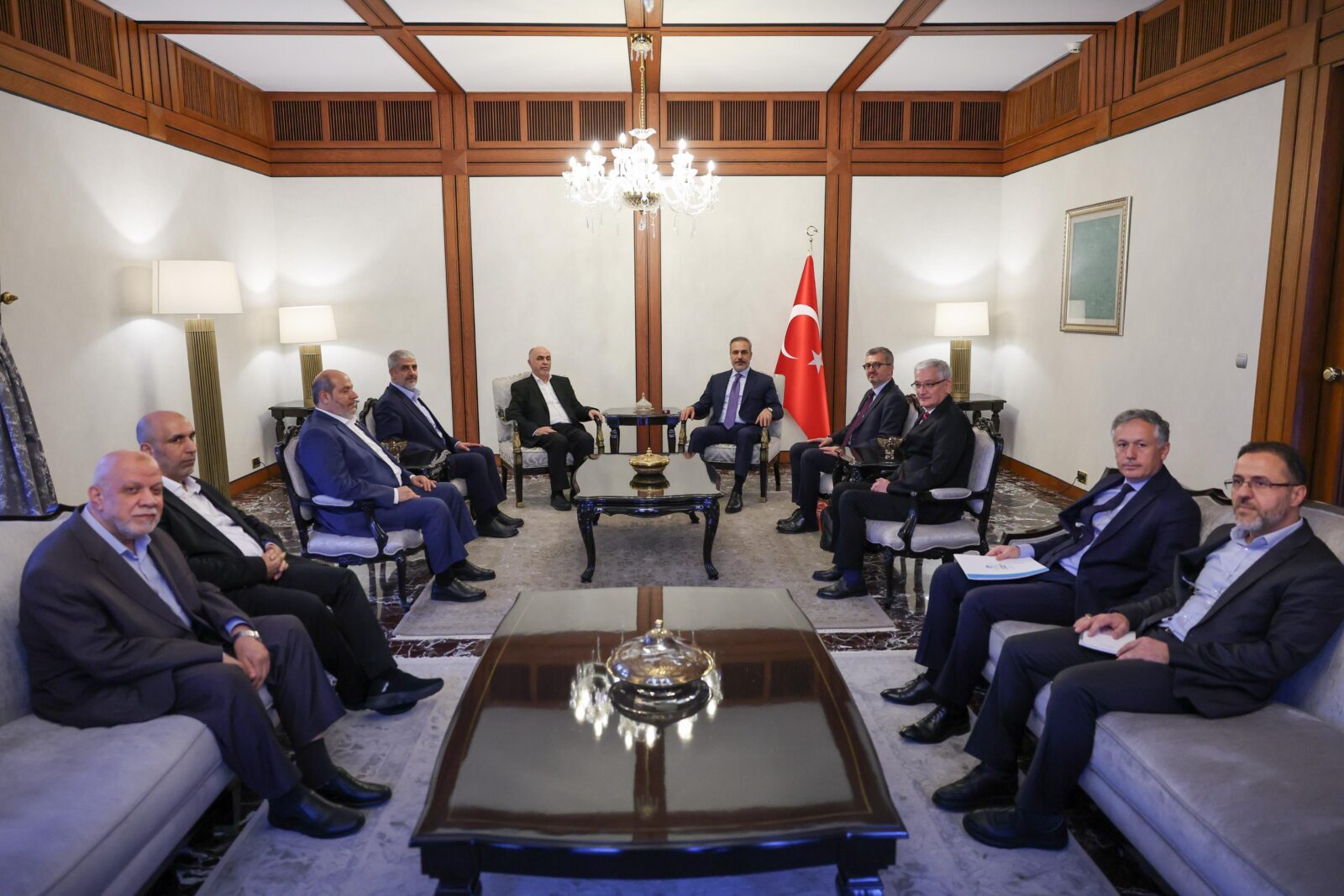 FM Fidan meets Hamas Shura Council chief in Ankara to discuss attempts for Gaza cease-fire