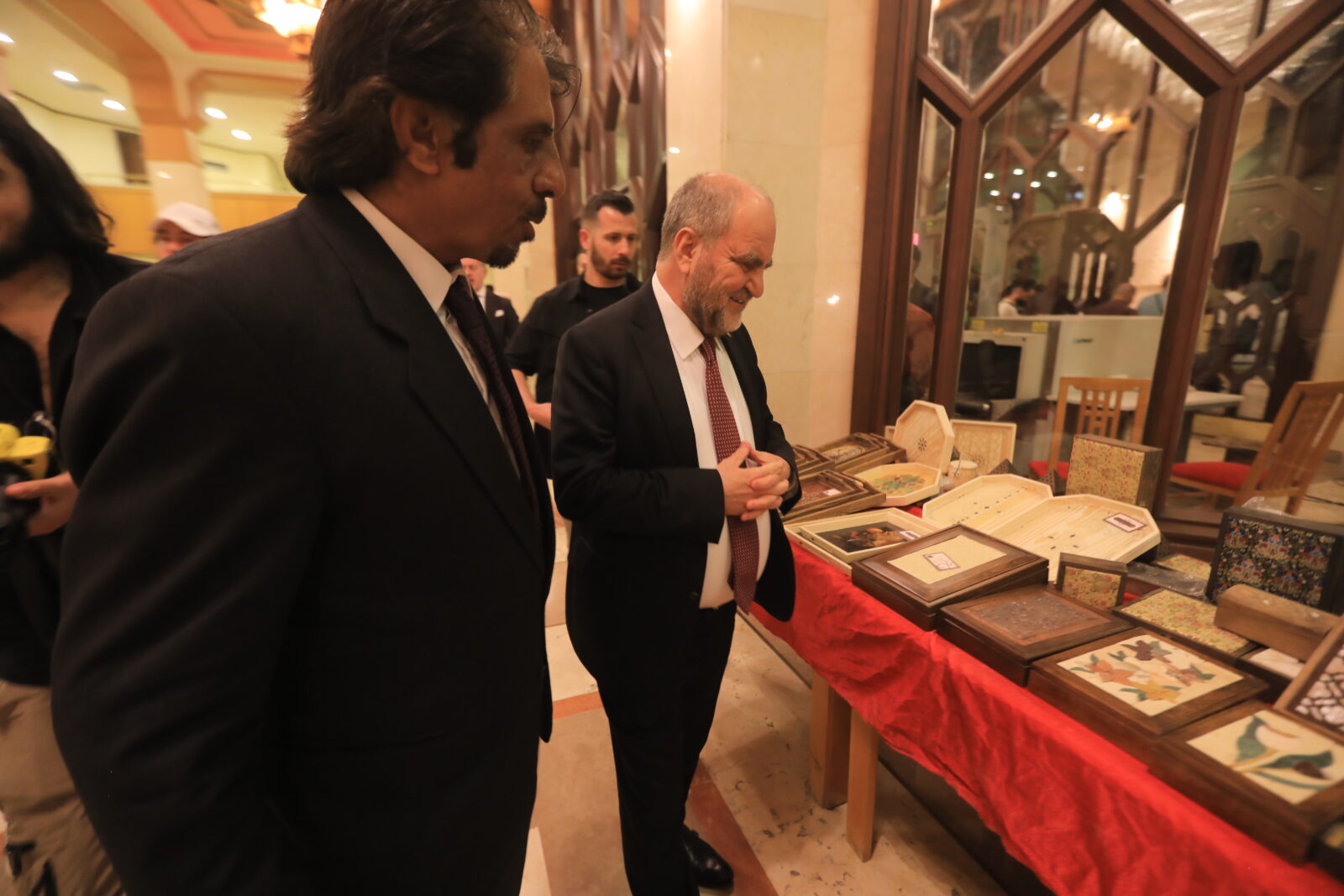 Syrian Minister of Culture Muhammad Salih and Türkiye