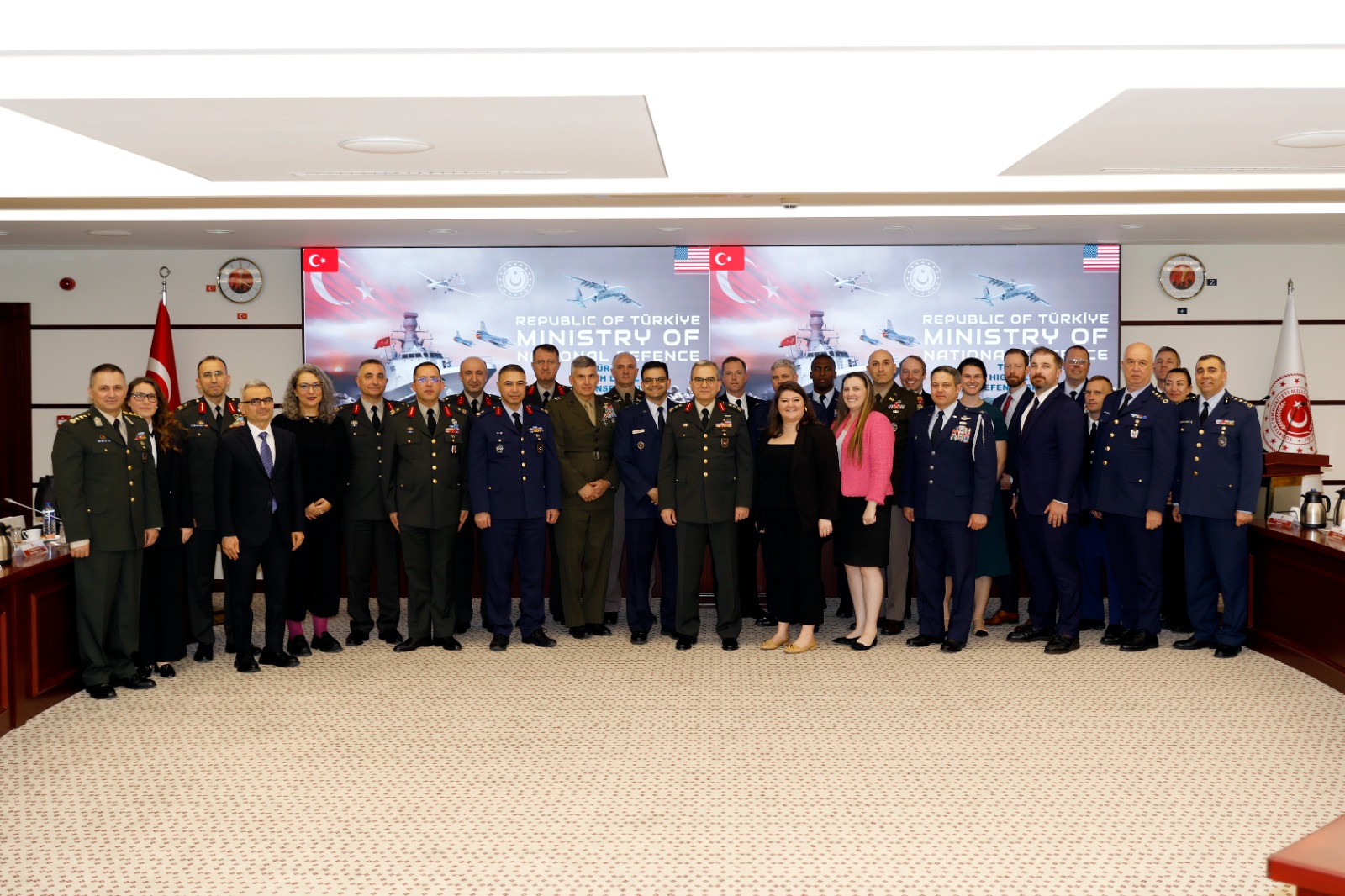 Türkiye-US High-Level Defense Group meeting held in Ankara