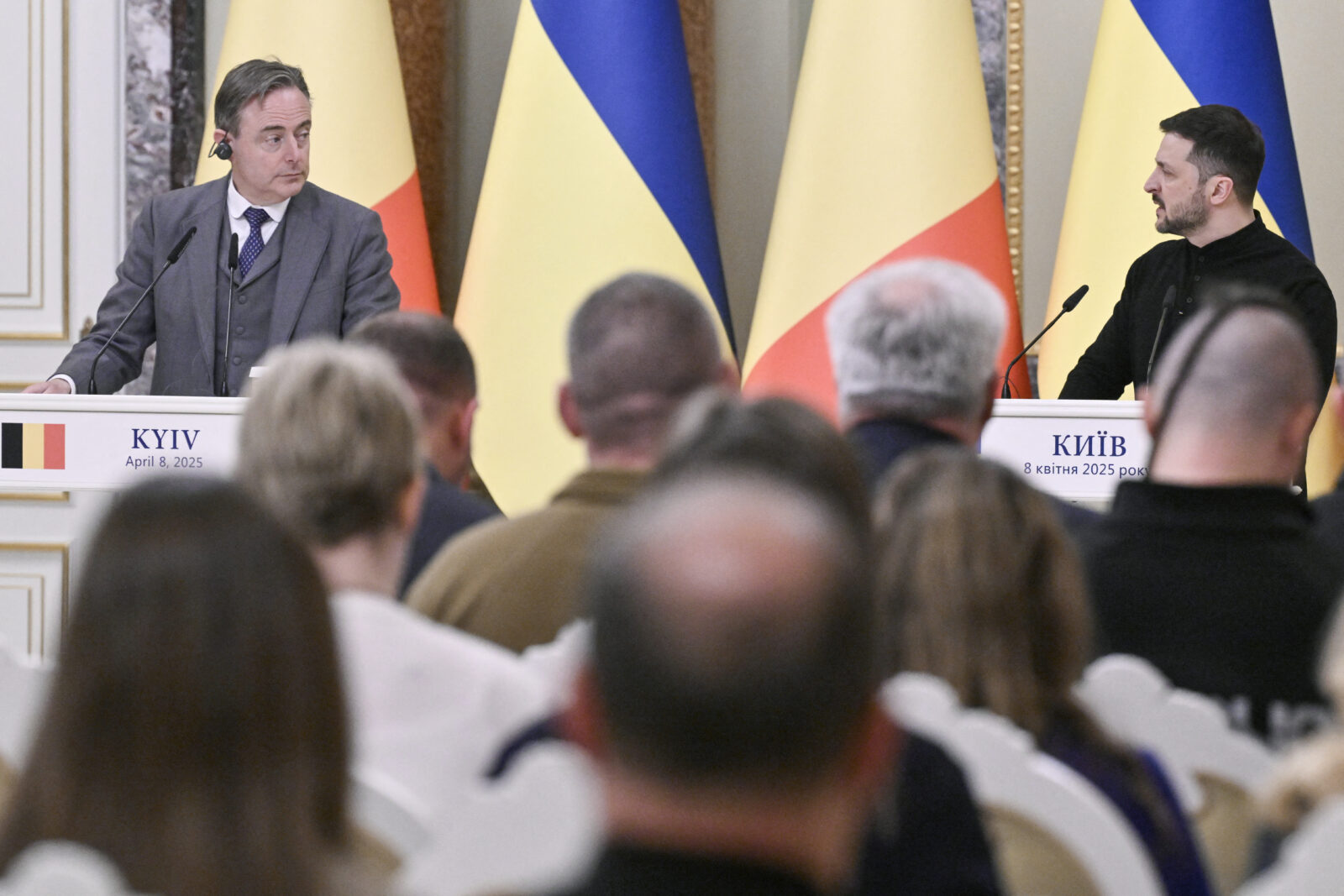 Zelenskyy, Belgian PM De Wever discuss  alt=