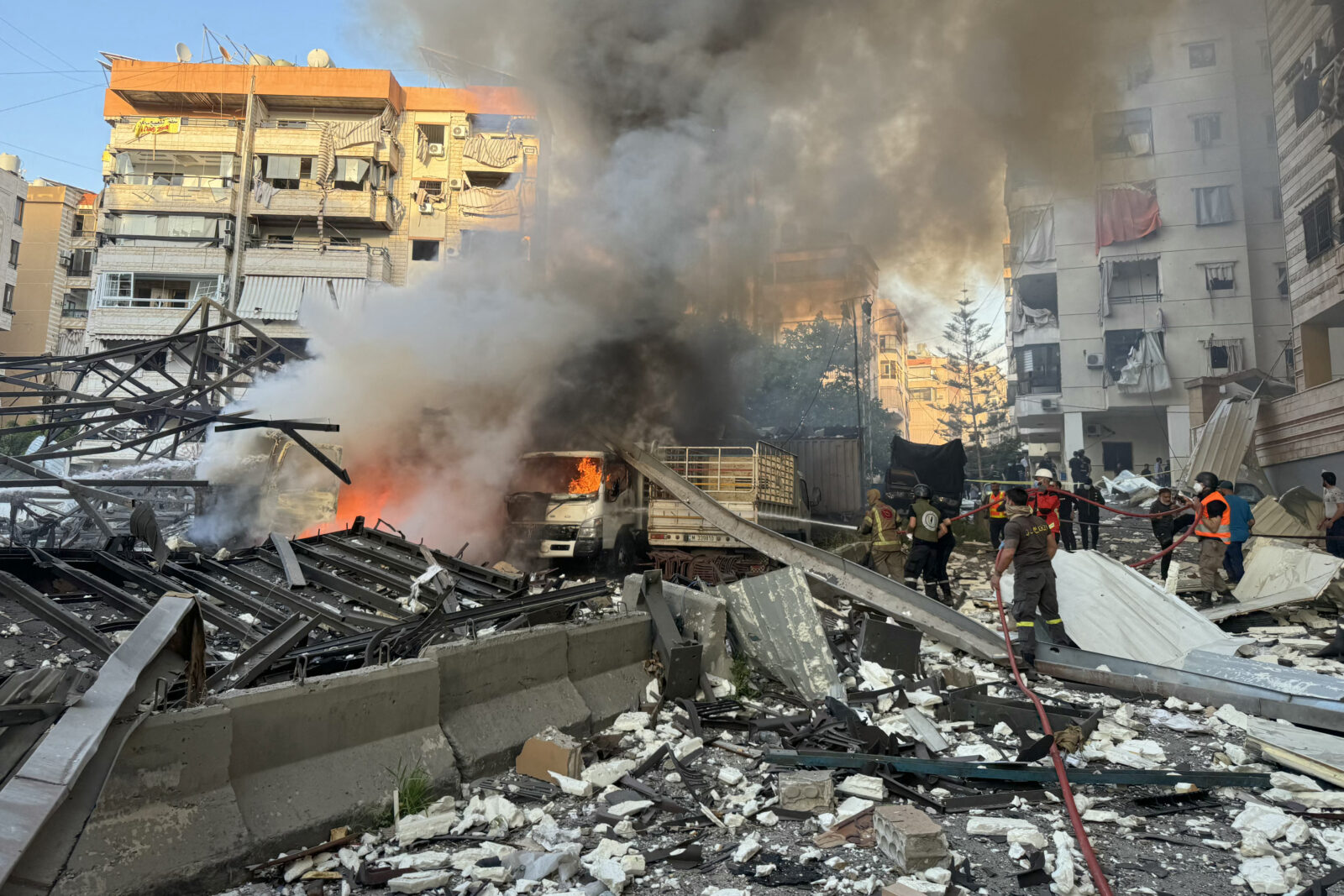 Israel launches airstrike on Hezbollah facility in southern Beirut