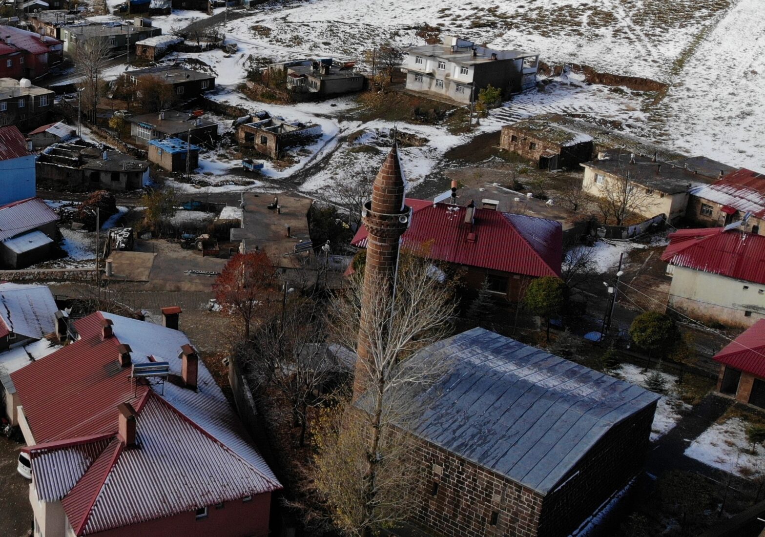 Aerial view of the Hagia Sophia Mosque
