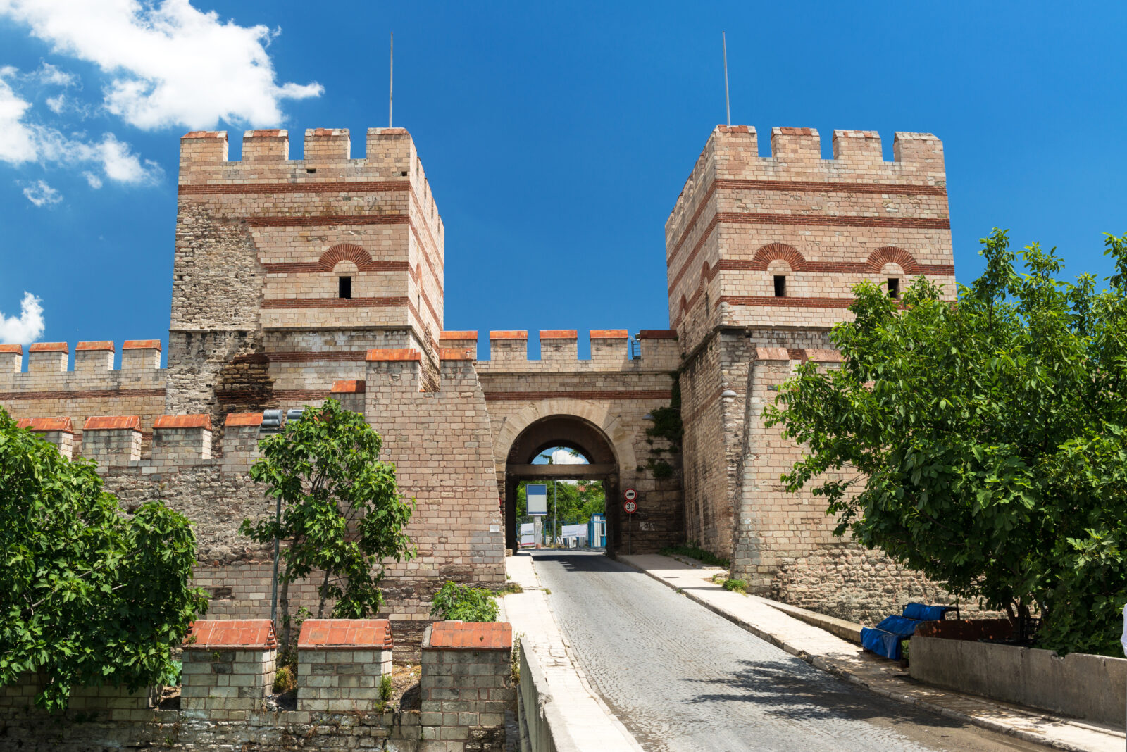 Famous ancient Istanbul walls