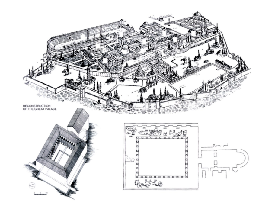 Plan of Great Palace