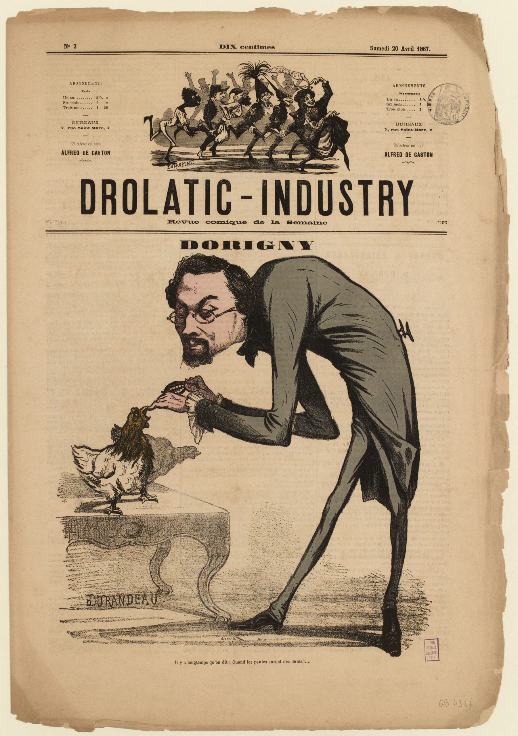 One of Charles Dorigny