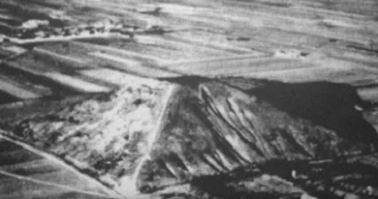 Aerial view of the White Pyramid