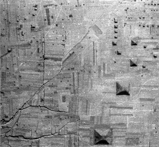 Chinese Pyramids Complex - white pyramids