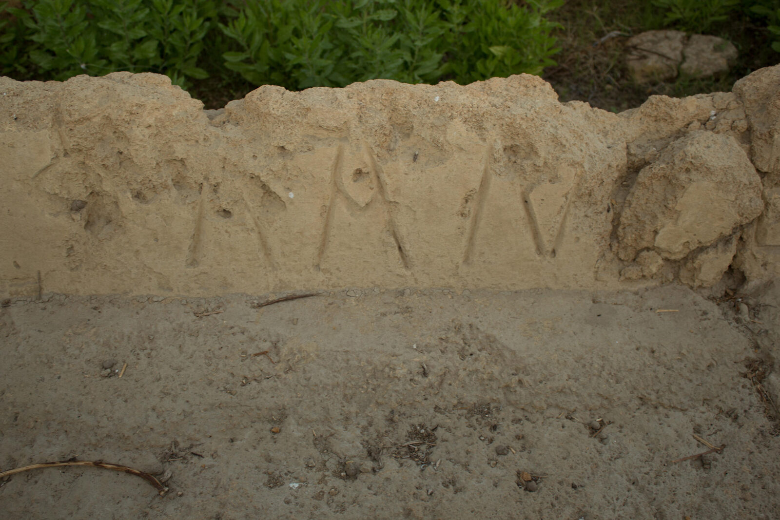 Inscribed seats B in the paradromis