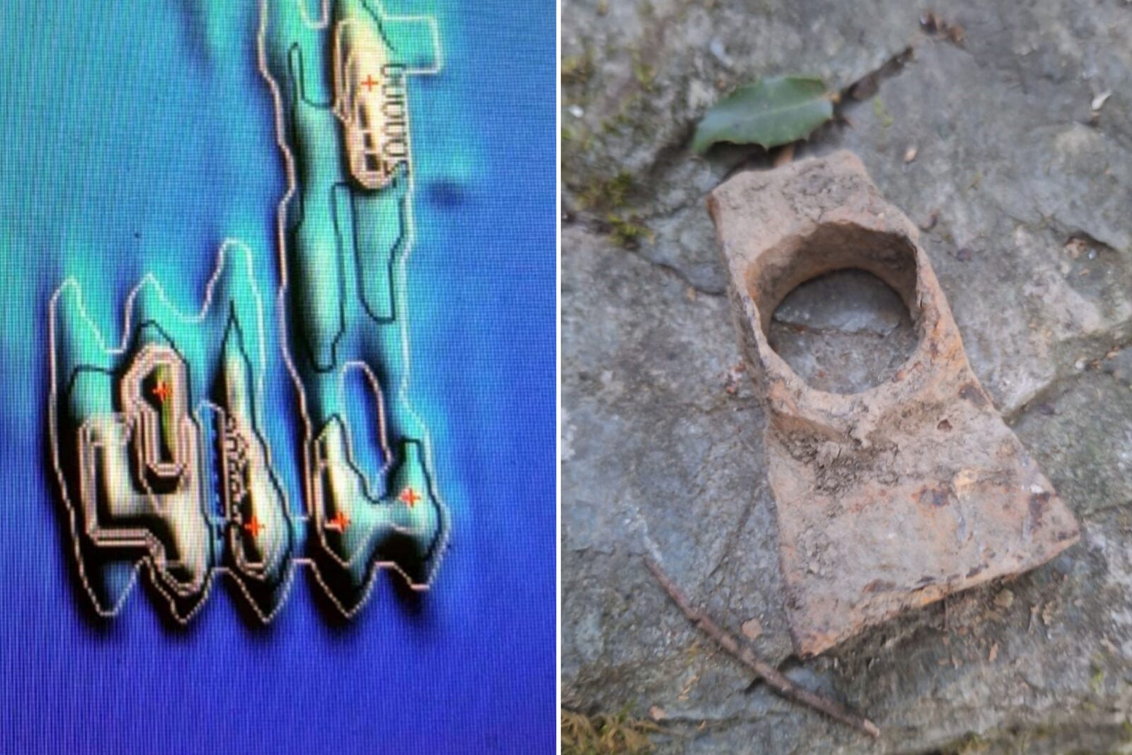 Underground scan and seized stonemason