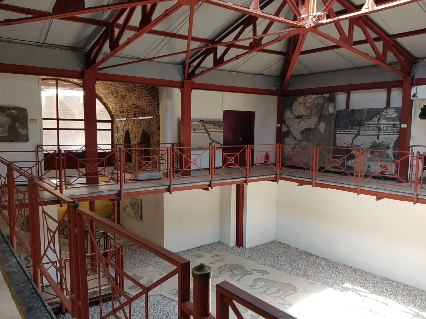 General view of the Great Palace Mosaic Museum
